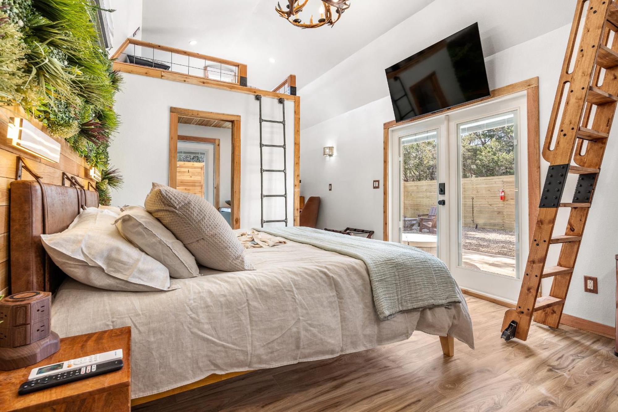 Romantic Luxury Retreat Hot Cold Pool & Sauna Wimberley Exterior foto